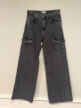 Agolde Wide Leg Cargo Jeans